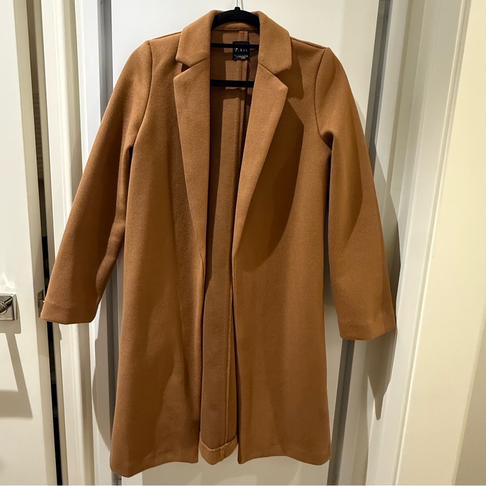 Zara Women's Tan Coat